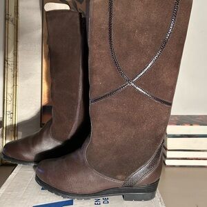 Pajar Moda Chocolate Mid Calf Women's Boots Size 8D